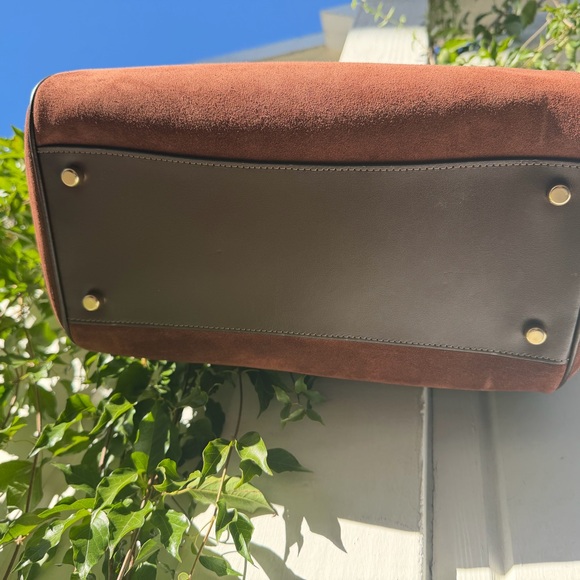 Coach Brown Suede Rowan Bag🐻🤎 - Picture 6 of 7